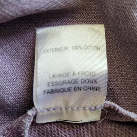 Sea New York Idun Denim Puff-Sleeve Top Lilac | Size 0 Kristen Bell–Inspired - Picture 12 of 12